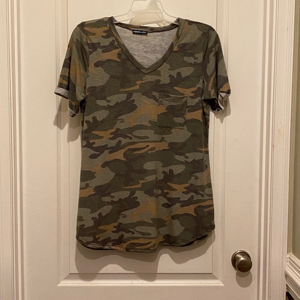Super soft Camo top